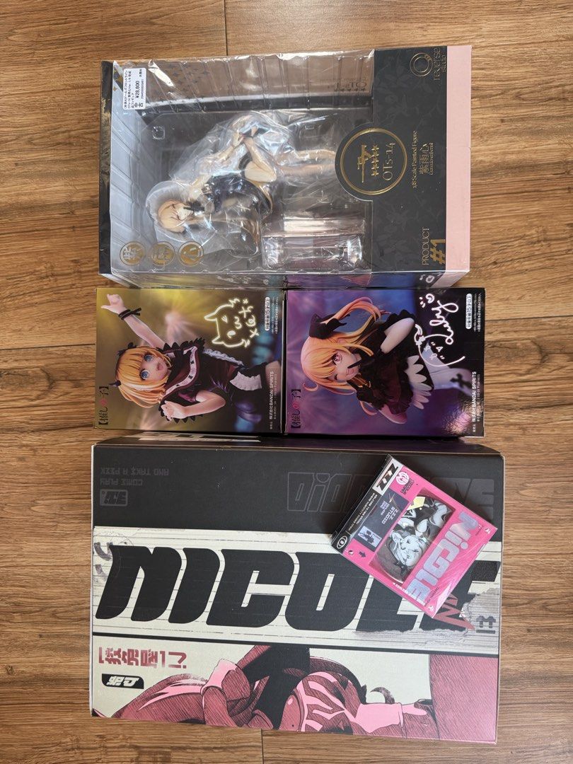 Unopened scale figures with prize figures (Category: Figurines & Statues) located in Manila. Submitted by lelat1991 (Listing ID 1466220777, Image 1). Description: .