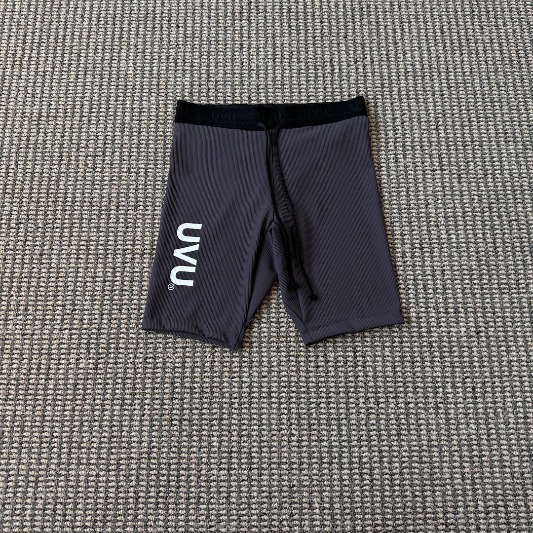 UVU Grey Running Tights - V1 (Category: Activewear) located in Manila. Submitted by cessy.runs (Listing ID 1466306307, Image 1). Description: Brand new UVU grey athletic compression shorts. Features a ribbed texture, elastic waistband with drawstring, supportive interior lining, and the signature UVU logo. Tags still attached! V1, classic OG look. If you know, you know! Available size on-hand: Large All other sizes available upon request.