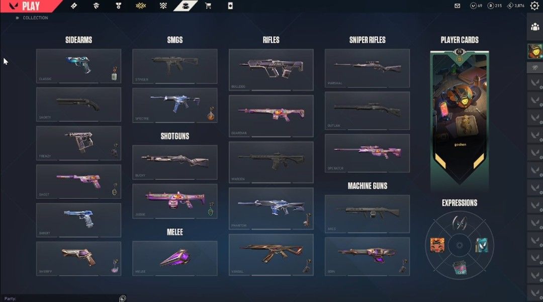 Valorant Acc for sale 2 prems (Category: Others) located in Manila. Submitted by rainbnsacc (Listing ID 1466314331, Image 1). Description: Valorant Account for sale for only 800 pesos Peak rank: Platinum Payment Via Maya/Maribank.