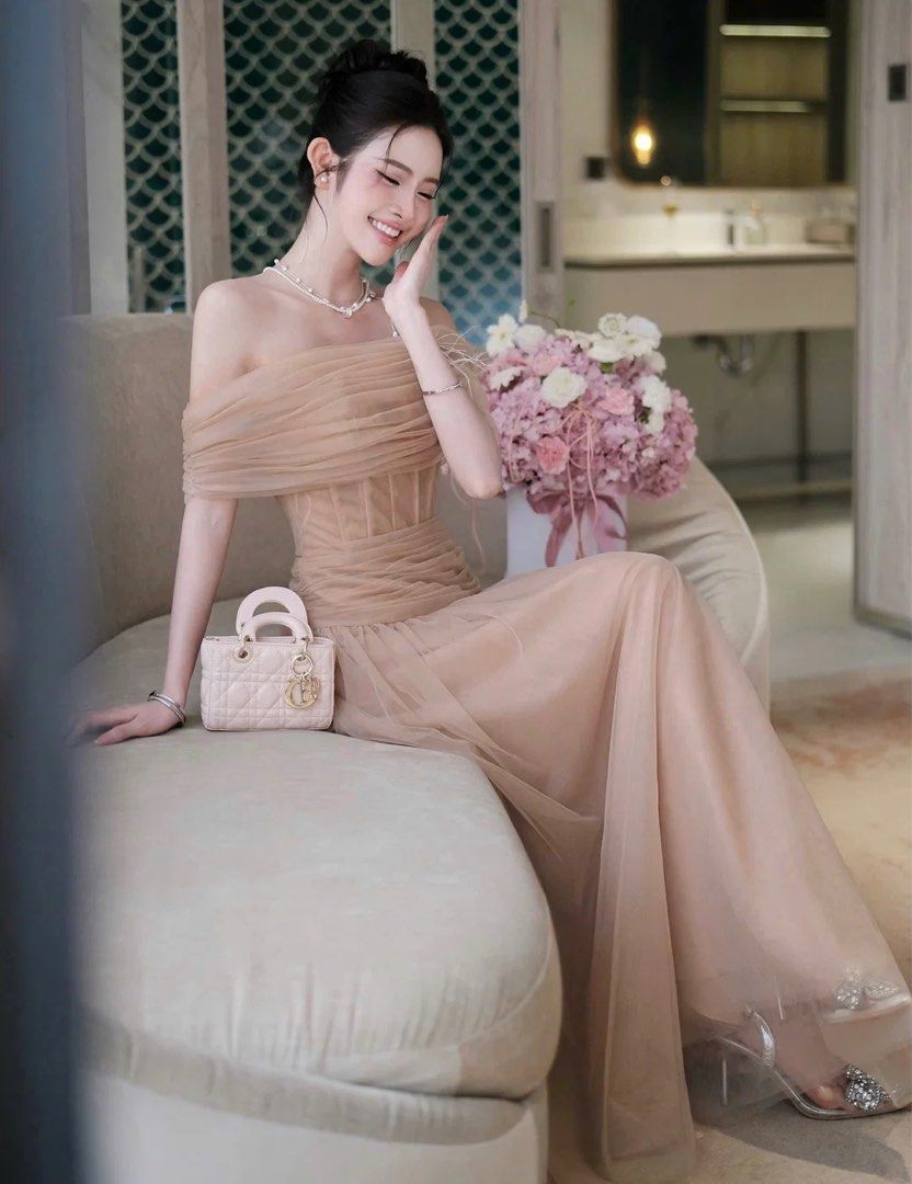 Vietnam Dress from Whoopy (Category: Evening dresses & gowns) located in Pasig City. Submitted by maroseilao (Listing ID 1466294681, Image 1). Description: Brand new never used with tags. Original price 2900 Rfs: no storage space.
