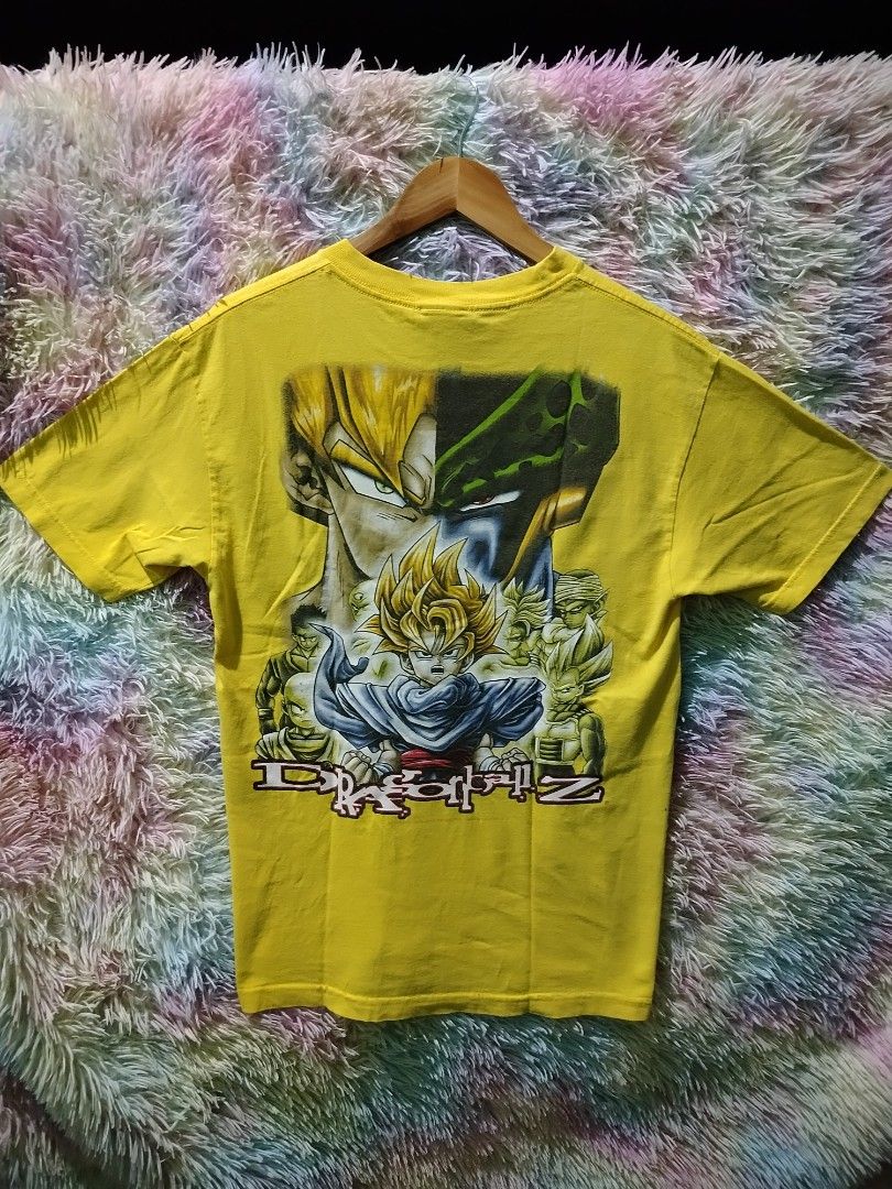 Vintage 2000 Dragon Ball Z SSJ Gohan Split-Face Overprint (Category: Tshirts & Polo Shirts ) located in Palo. Submitted by ubnathrifteez (Listing ID 1466261862, Image 3). Description: DIMES ; L28W18 CONDITION ; EXCELLENT COLOR RATE ; 10/10 ISSUE ; MINOR CRACK PRINT "HIGHEST OFFER ACCEPTED".