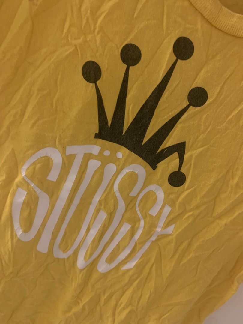Vintage 2000s Stussy Crown Logo (Category: Tshirts & Polo Shirts ) located in Manila. Submitted by vntgjam (Listing ID 1466312222, Image 2). Description: Vintage 2000s Stussy Crown Logo.