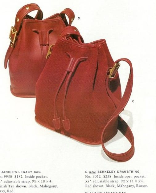 VINTAGE COACH Berkeley Drawstring Style 9012 (Category: Shoulder Bags) located in San Jose. Submitted by nnayramsfinds (Listing ID 1466160839, Image 1). Description: -With hangtag ( I will glue before shipping) -Made in 1996, US - Rare!!! -SF is 150 RFS: need funds.