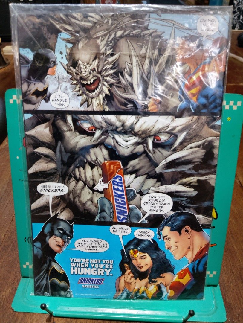 Vintage Comic Books Lot DC Marvel Comics (Category: Comics & Manga) located in Manila. Submitted by boyhet.thrift15 (Listing ID 1466217817, Image 3). Description: vintage of Set of 4 classic superhero comic books - Includes: Fantastic Four, Iron Man, Justice League America #42, and Batman Rebirth #9 - Condition: Clean covers, readable pages, and stored inside protective plastic sleeves - Ideal addition to any comic or superhero collection - selli