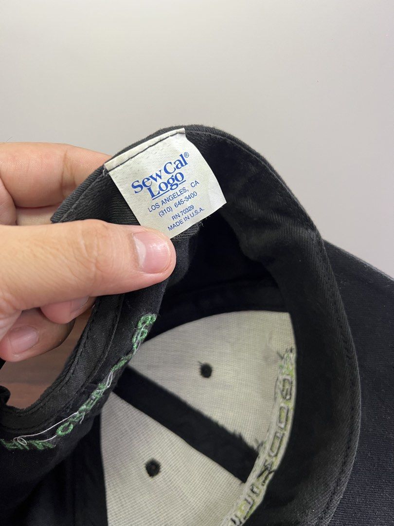 Vintage Godzilla snapback (Category: Caps & Hats) located in Baguio. Submitted by drwxrms (Listing ID 1466173360, Image 3). Description: Vintage Godzilla Snapback Film Crew 97-98 By Sew Cal Logo Shallow fitting Black under brim OSFM.