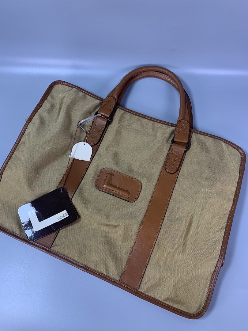 Vintage Lancel nylon briefcases (Category: Briefcases) located in Mabalacat. Submitted by vtgmalan (Listing ID 1466304898, Image 3). Description: Brand :Vintage Lancel Nylon Briefcase Bag Price: 5,500 Condition : Like new Product Condition Rank : A Issue/s : N/A Dimensions : 17.5 x 13 x 7 (LxHxW) Inclusions: N/A Shipping Fee Shoulder By Buyer Note : Please make sure to check all the photos before mine..