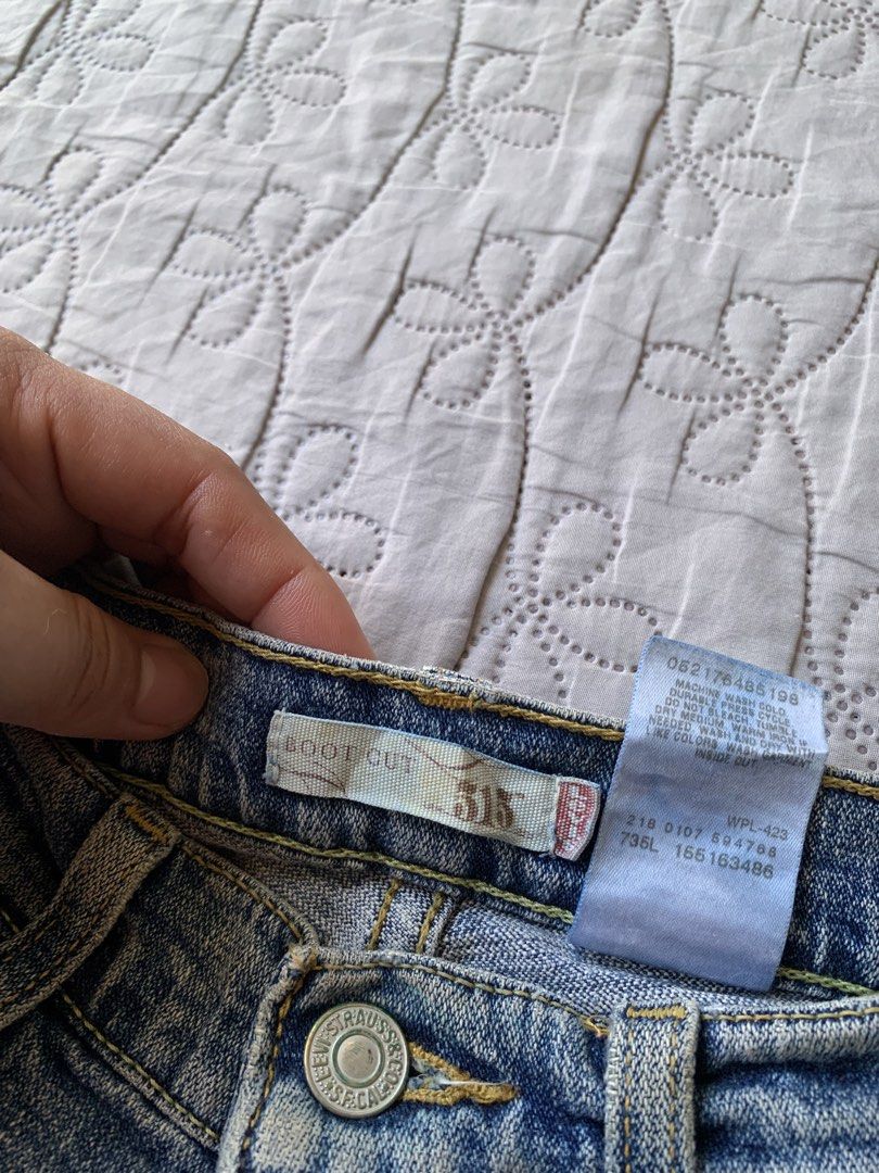 Vintage Levis 515 Low Waist Bootcut Denim Jeans (Category: Jeans) located in Imus. Submitted by wwew.shop (Listing ID 1466242571, Image 3). Description: 30 Waist 41 Length 10 Thigh 8 Hem Condition: Excellent Colorrate: 9/10 Issue(s):.
