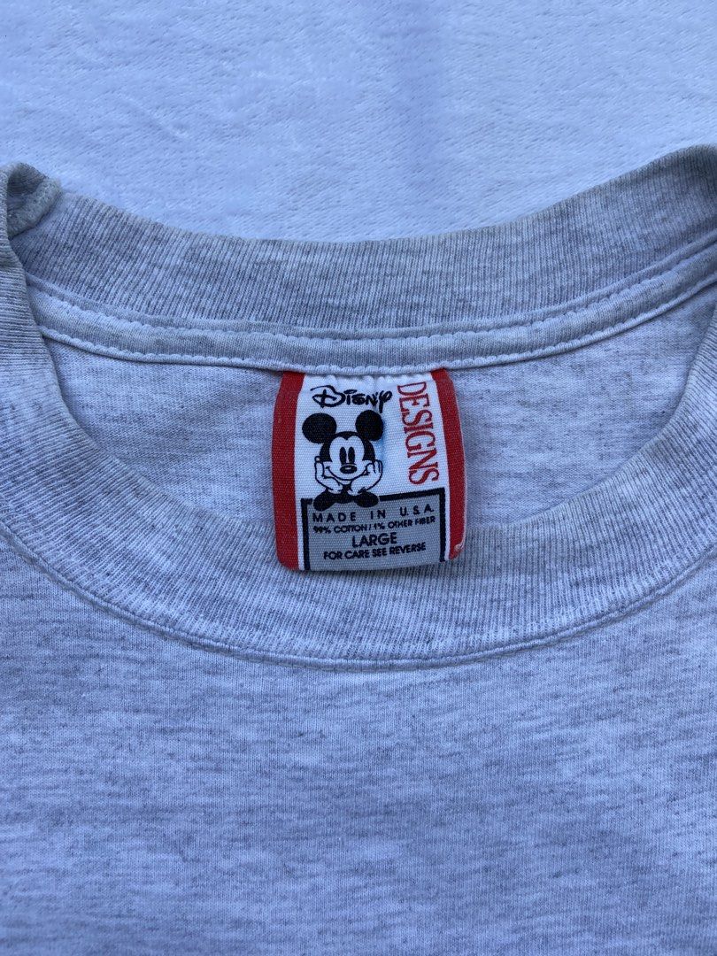 Vintage Mickey Mouse (Category: Tshirts & Polo Shirts ) located in General Santos City (Dadiangas). Submitted by seventythirdpick (Listing ID 1466296342, Image 3). Description: Size. Large 22x29 Dot stain Very Good Condition.