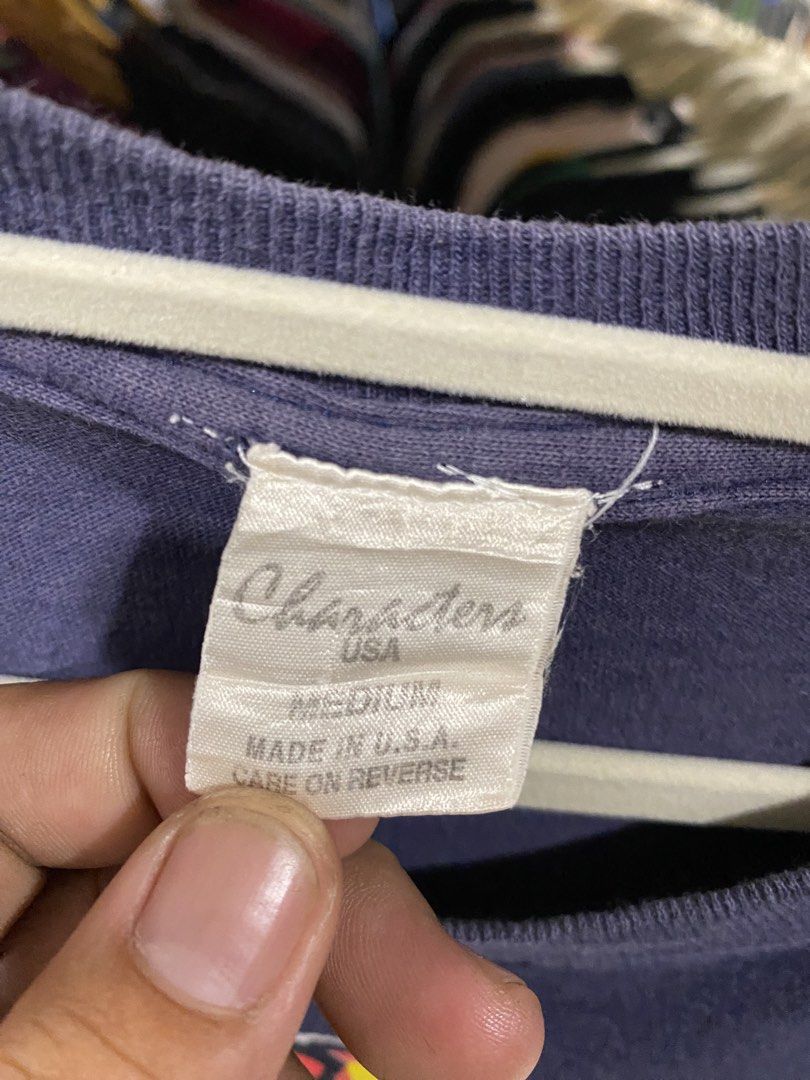 Vintage Mickey Mouse Tshirt (Category: Tshirts & Polo Shirts ) located in Manila. Submitted by jmonthriftfinds. (Listing ID 1466303374, Image 3). Description: Vintage Mickey Mouse Size Medium 19x28 Dimes Used condition Crack prints & Fade neck part 8/10 color rate 350 +sf.