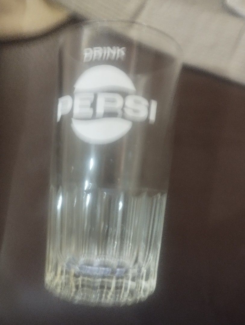 Vintage Pepsi Drink Glass (Category: Vintage Collectibles) located in Mandaluyong City. Submitted by LEATHERFACE (Listing ID 1466186984, Image 1). Description: - Authentic Pepsi logo with 'DRINK' text - Classic tumbler design with fluted ribbed texture at the bottom - Perfect for serving your favorite cold beverages - Thoroughly inspected: clean surface with no chips or cracks.