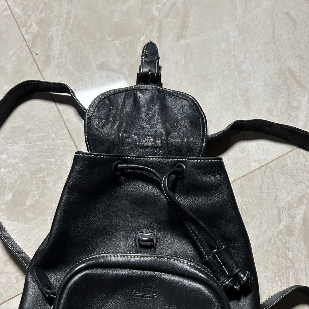 Vintage Porter’s Collection - Leather Mini Backpack (Category: Backpacks) located in Tayabas. Submitted by streetdepartment (Listing ID 1466313896, Image 3). Description: Vintage Porter’s Collection - Leather Mini Backpack Very good condition Flaw/s: the interior is expired Check all the pictures to see details and flaws Price: 2,880 + shipping fee Dm to purchase! Note: Manage your expectations as you are dealing with secondhand items. Color may 