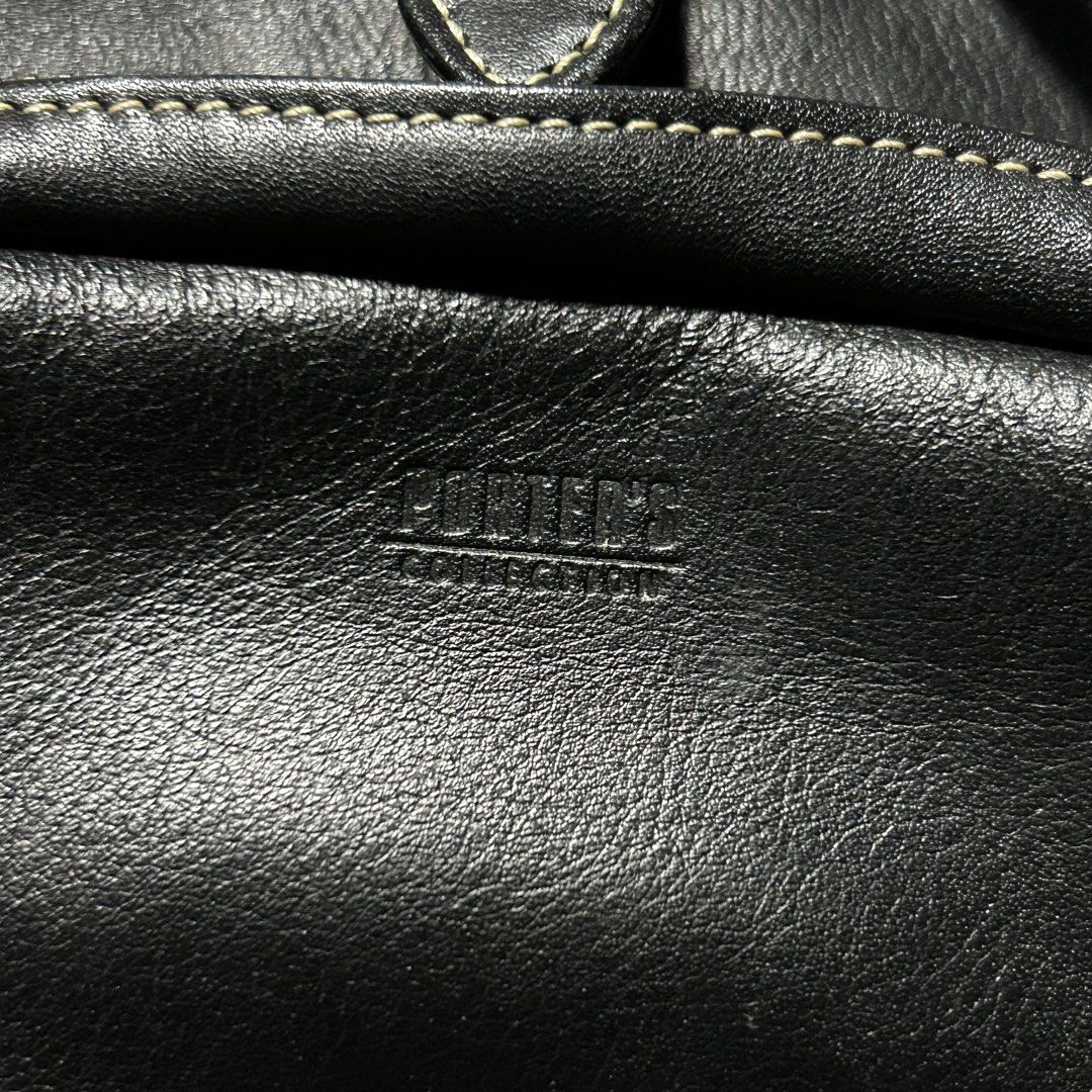 Vintage Porter’s Collection - Leather Mini Backpack (Category: Backpacks) located in Tayabas. Submitted by streetdepartment (Listing ID 1466313896, Image 2). Description: Vintage Porter’s Collection - Leather Mini Backpack Very good condition Flaw/s: the interior is expired Check all the pictures to see details and flaws Price: 2,880 + shipping fee Dm to purchase! Note: Manage your expectations as you are dealing with secondhand items. Color may 