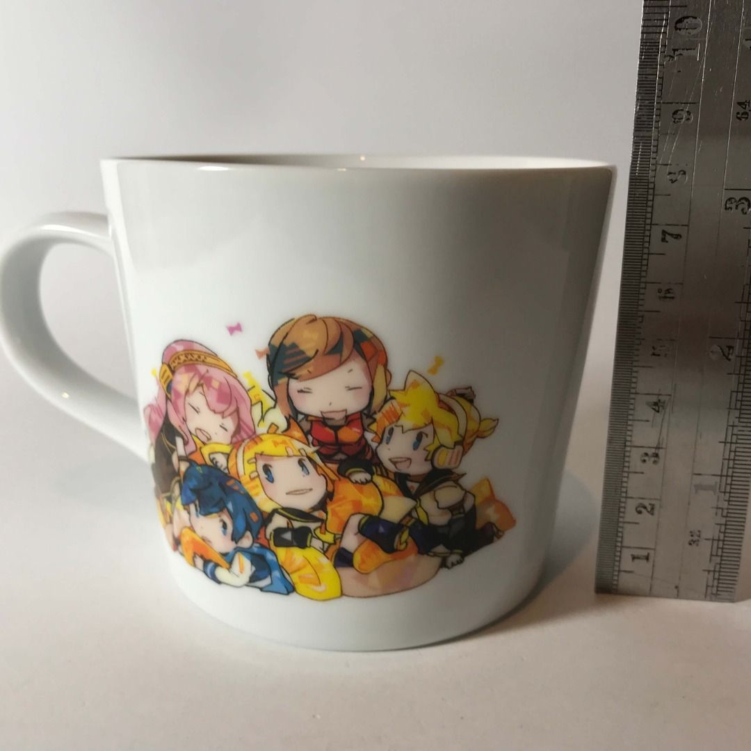 Vocaloid Ceramic Mug (Artwork by 8'108) Piapro (Category: Everything Else Others) located in Caloocan City. Submitted by mack_collectibles (Listing ID 1466237163, Image 2). Description: Authentic Vocaloid Ceramic Mug (Artwork by 8'108) Piapro 100% Authentic from Japan Good condition Secondhand Illustration by 8'108 (ChocoMouse) • Size: height 3.5 inches x diameter 3.6 inches • Manufacturer: Piapro Note: • Walang box kaya listed as Used, pero para