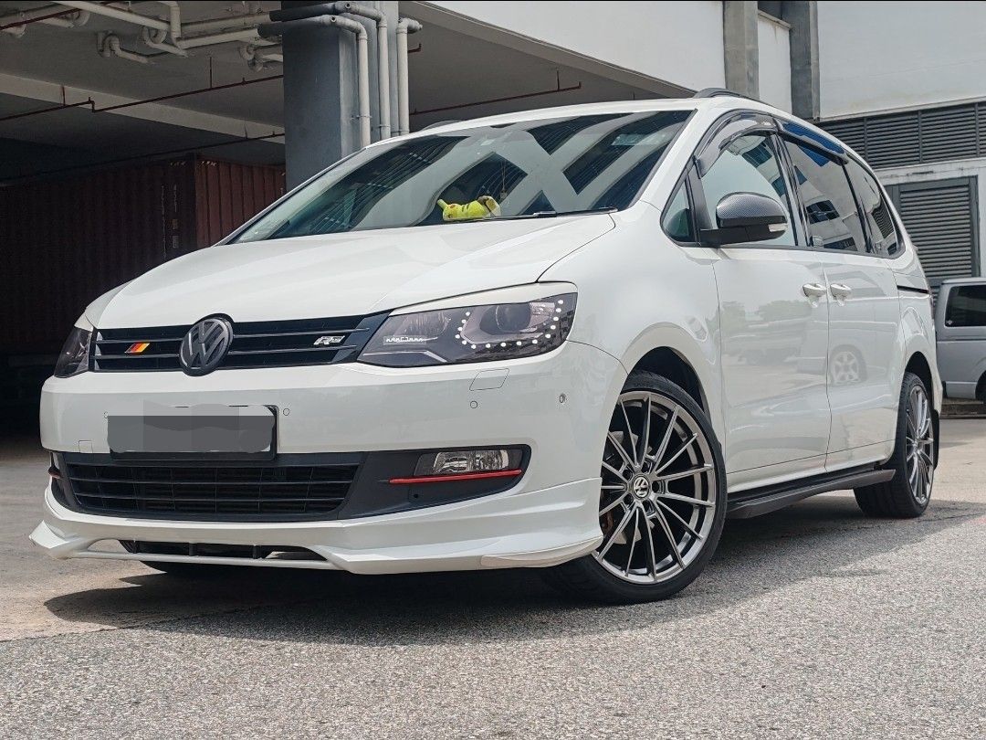 Volkswagen Sharan 2.0 TSI DSG (A) (Category: Used Cars) located in Singapore. Submitted by b3b327 (Listing ID 1466292838, Image 1). Description: No Consignment/Agent! Features 4-Cylinder In-Line 16-Valve TSI Turbocharged, 217BHP, 6-Speed DSG, Keyless Entry/Start, Dual Electric seat with Driver Memory and Massage Function, LED DRL. View specs of the Volkswagen Sharan (2011-2025) Accessories Dual auto sliding doors, electric tailgate and panoramic 
