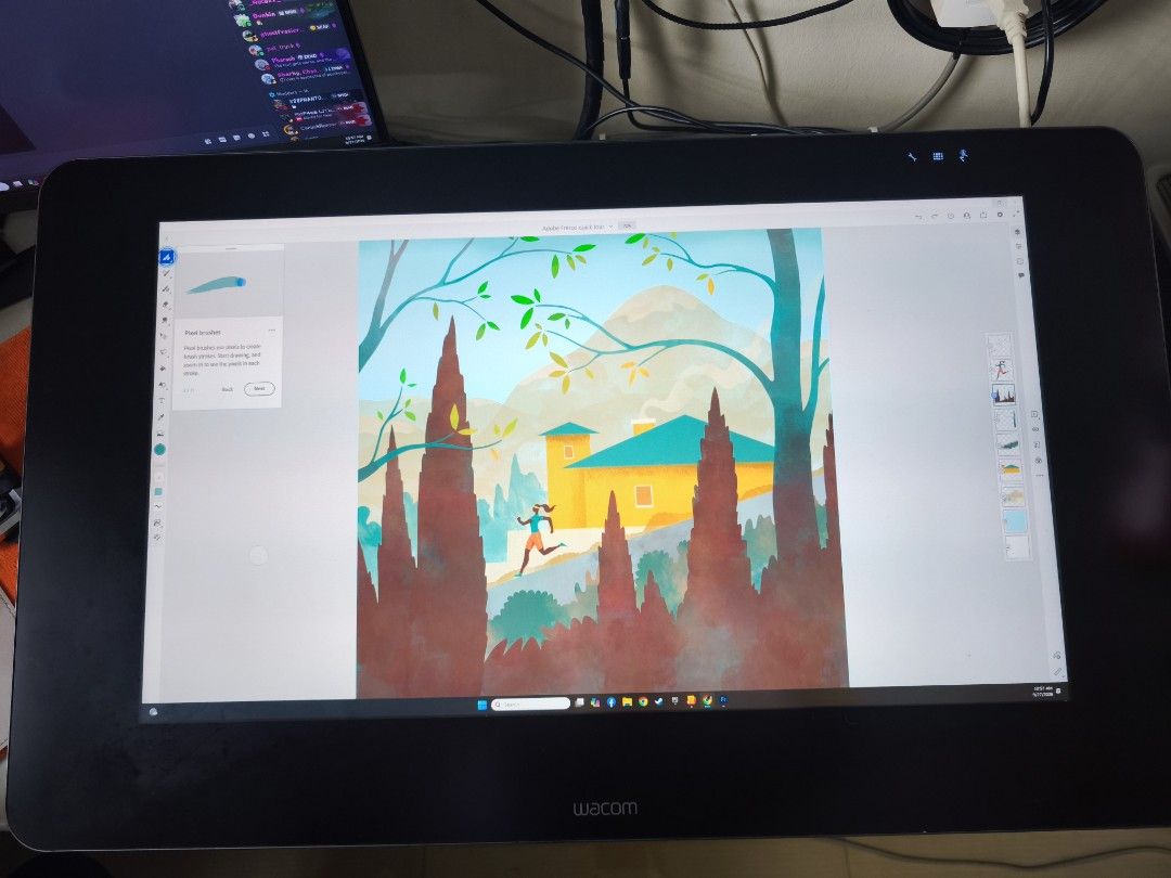 Wacom Cintiq 27 QHD Touch (DTH-2700) (Category: Office & Business Technology) located in Manila. Submitted by wiseforest_285440 (Listing ID 1466156211, Image 2). Description: WACOM DTH-2700 Cintiq 27QHD Touch Creative Display Negotiable.