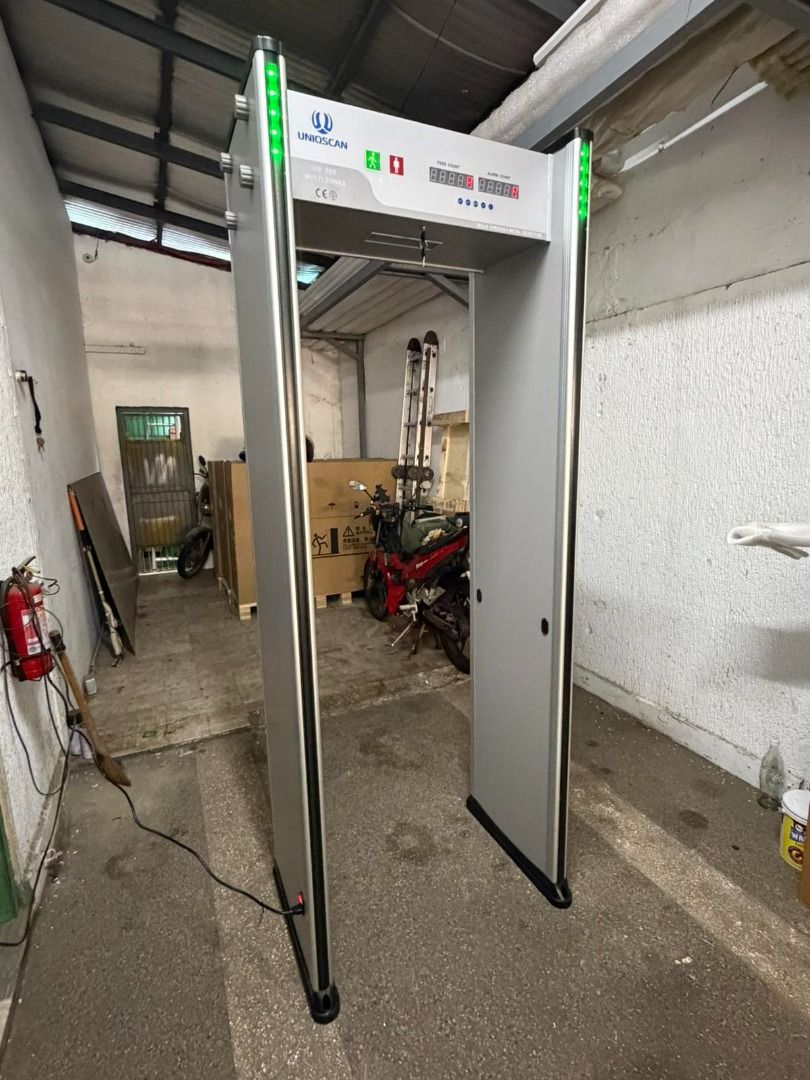 Walkthrough Metal Detector Security Gate Advanced Detection (Category: Locks, Doors & Gates) located in Manila. Submitted by cyrenejoye (Listing ID 1466156981, Image 3). Description: - High-accuracy multi-zone metal detection security gate - Adjustable sensitivity levels for precise screening - Real-time audio-visual alarms for instant alerts - Built-in passenger count analytics to track traffic flow - Ideal for commercial and public spaces - Rea