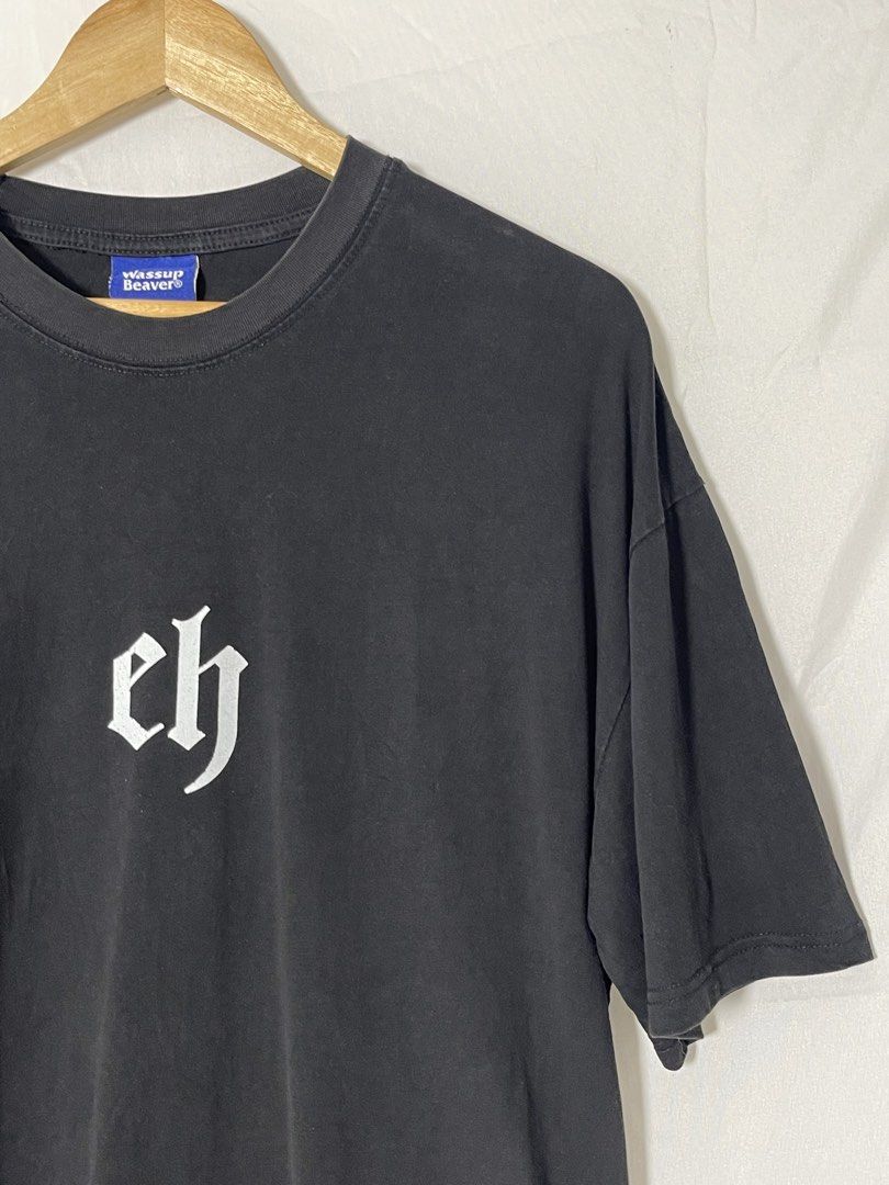 Wassup Beaver Eh Statement Goth Shirt (Category: Tshirts & Polo Shirts ) located in Imus. Submitted by mochi.rella (Listing ID 1466329928, Image 2). Description: Black Wassup Beaver Eh Excellent Condition 3XL on tag | Fit L W 23 | L 29.5 .