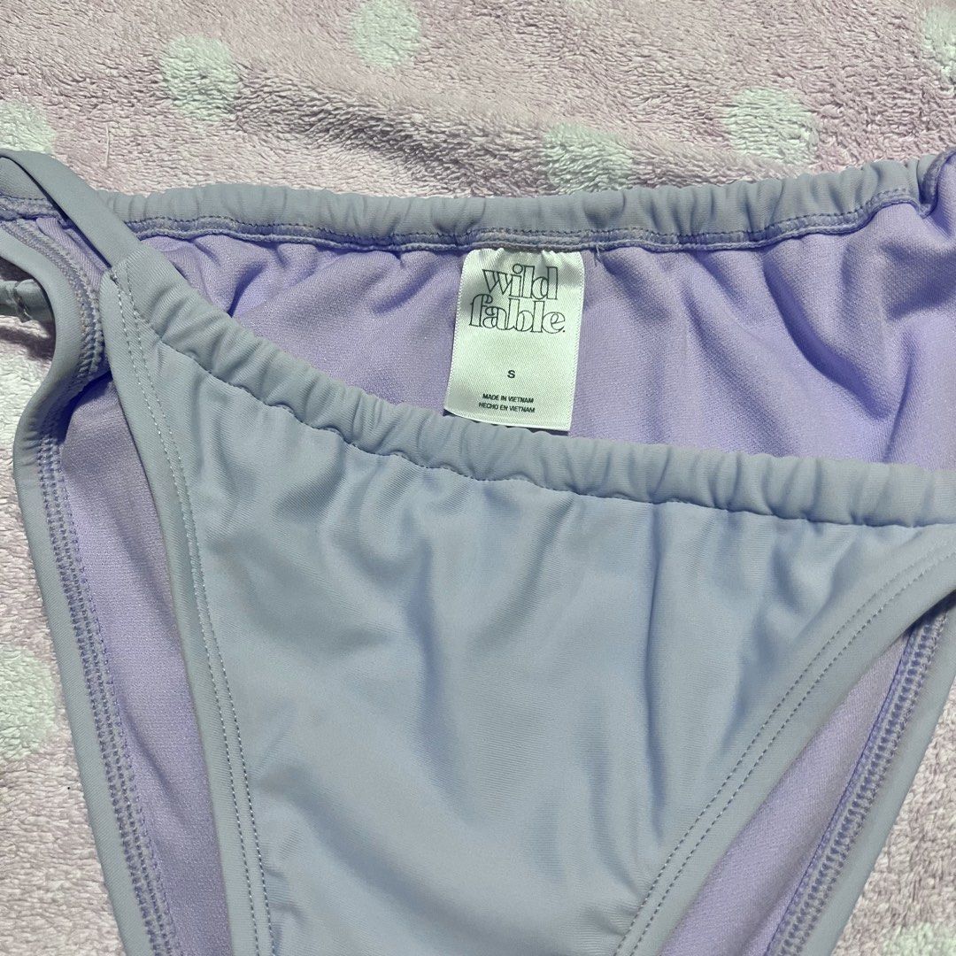 wild fable lilac periwinkle blue bikini bottom (Category: Bikinis & Swimsuits) located in Malabon City. Submitted by minidressmonster (Listing ID 1466262437, Image 3). Description: s on tag but runs big barely used! good as new color is very very pretty rfs: not flattering on my body type.