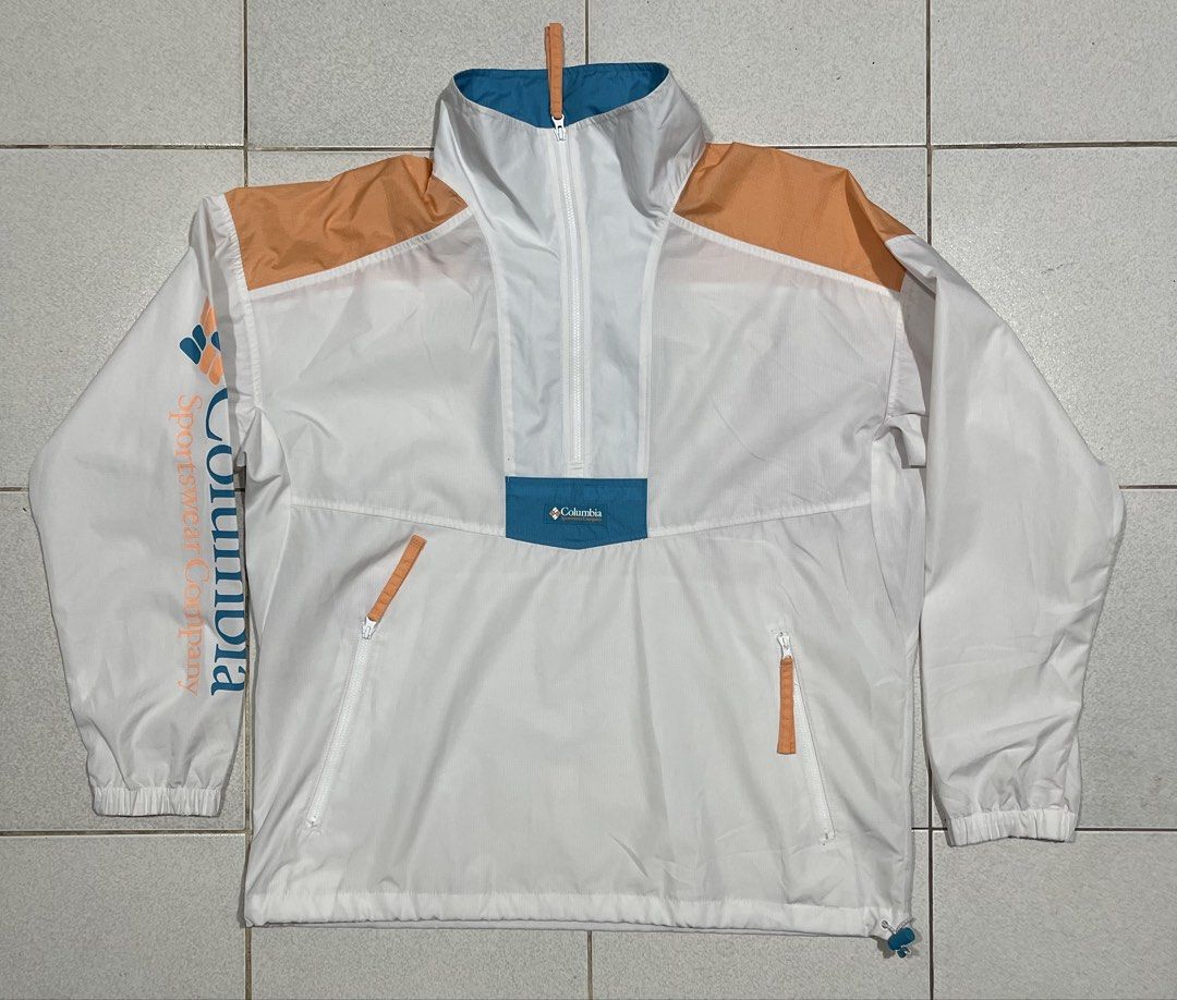 Womens Columbia Jacket (Category: Coats, Jackets and Outerwear) located in Mandaue City. Submitted by MJ_80 (Listing ID 1466262069, Image 1). Description: Womens Columbia Windbreaker Half Zip Jacket Medium Dimes: 24.5 X 27.5 See photos for measurements Color rate & Condition: 9.9/10 Price: 1,400 .