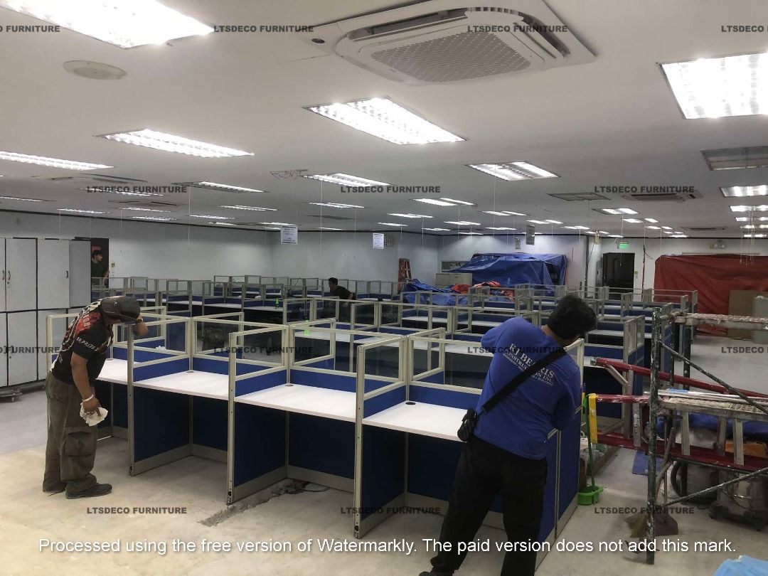 workstation table modular office partitions (Category: Office Furniture & Fixtures) located in Caloocan City. Submitted by jane.ltsdeco (Listing ID 1466168599, Image 3). Description: 👉Are you looking for WORKSTATION, MODULAR CUBICLES OFFICE PARTITION, and OFFICE FURNITURE SUPPLIER? LTSDECO Furniture, is direct supplier, manufacturer, and trusted provider of high quality, affordable and durable modular office divider partition, home and office fu