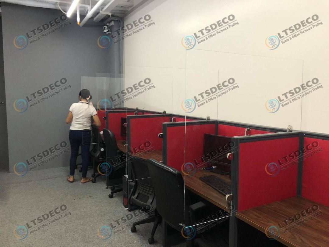 workstation table modular office partition furnitures customized (Category: Office Furniture & Fixtures) located in Caloocan City. Submitted by cheska.ltsdeco (Listing ID 1466194227, Image 1). Description: 👉Are you looking for WORKSTATION, MODULAR CUBICLES OFFICE PARTITION, and OFFICE FURNITURE SUPPLIER? LTSDECO Furniture, is direct supplier, manufacturer, and trusted provider of high quality, affordable and durable modular office divider partit