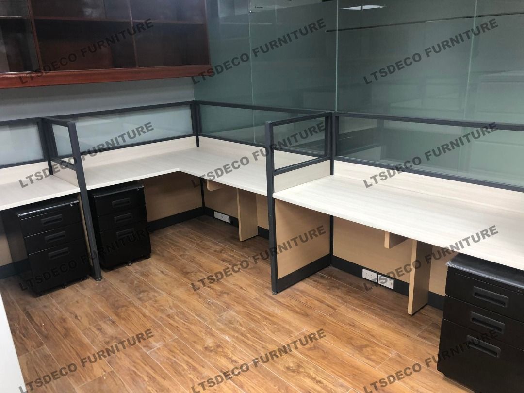 workstation table modular office partition furnitures (Category: Office Furniture & Fixtures) located in Quezon City. Submitted by sandy444 (Listing ID 1466217677, Image 3). Description: 👉Are you looking for WORKSTATION, MODULAR CUBICLES OFFICE PARTITION, and OFFICE FURNITURE SUPPLIER? LTSDECO Furniture, is direct supplier, manufacturer, and trusted provider of high quality, affordable and durable modular office divider partition, home and offic