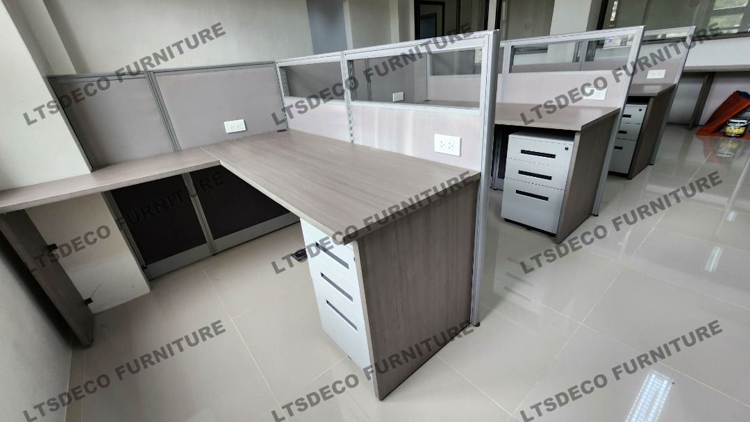 workstation tables modular office partition customized (Category: Office Furniture & Fixtures) located in Caloocan City. Submitted by jane.ltsdeco (Listing ID 1466174472, Image 2). Description: 👉Are you looking for WORKSTATION, MODULAR CUBICLES OFFICE PARTITION, and OFFICE FURNITURE SUPPLIER? LTSDECO Furniture, is direct supplier, manufacturer, and trusted provider of high quality, affordable and durable modular office divider partition, home an