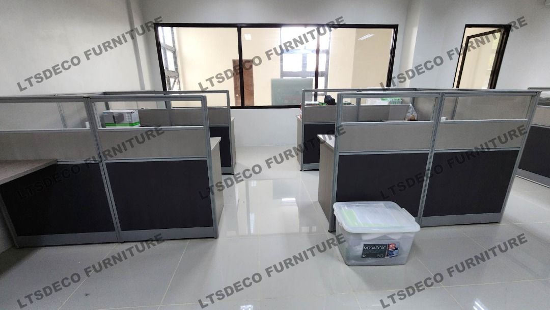 workstation tables modular office partition customized (Category: Office Furniture & Fixtures) located in Caloocan City. Submitted by jane.ltsdeco (Listing ID 1466174472, Image 3). Description: 👉Are you looking for WORKSTATION, MODULAR CUBICLES OFFICE PARTITION, and OFFICE FURNITURE SUPPLIER? LTSDECO Furniture, is direct supplier, manufacturer, and trusted provider of high quality, affordable and durable modular office divider partition, home an