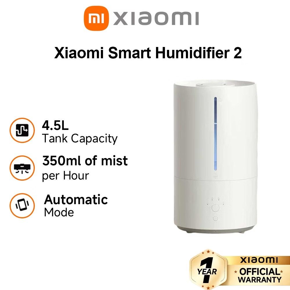 Xiaomi Smart Humidifier 2 with UV-C Sterilization (Category: Air Purifiers & Dehumidifiers) located in Mandaluyong City. Submitted by route1900 (Listing ID 1466332610, Image 1). Description: 📍Almost new. Used a couple of times only to try. No defects. No issues. 📍Bought from Official Global Store 📍Bought in July for P 2,799.00 (with voucher). RFS : Moving out. I'll buy a smaller one..
