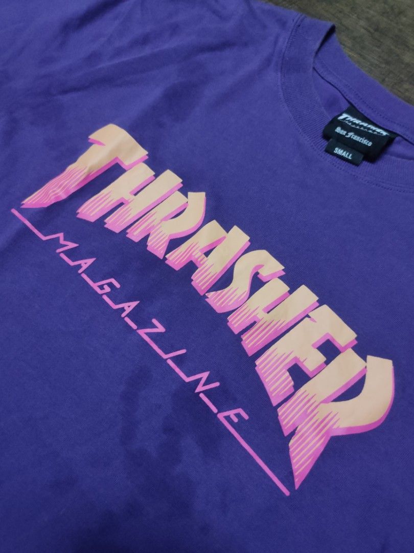 Y2k Thrasher Shirt (Category: Tshirts & Polo Shirts ) located in Manila. Submitted by montillano25396 (Listing ID 1466274154, Image 3). Description: good condition issue: oil stain only.