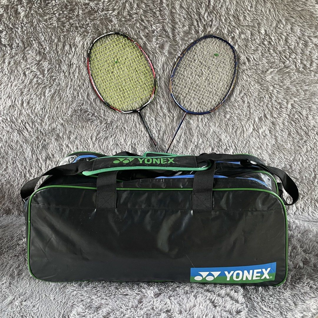 Yonex Badminton Bag (Category: Looking For) located in Valencia. Submitted by youngowl.1f71ec (Listing ID 1466179418, Image 1). Description: Tournament bag Good as new No issue Waterproof 3 large compartment.