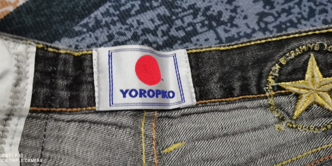 Yoropiko tattered jeans (Category: Jeans) located in San Jose. Submitted by thrift_ni_sir (Listing ID 1466280750, Image 1). Description: Grailed Japanese brand MOP gcash MOD j&t Add shipping fee.