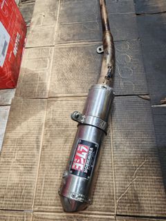 Yoshimura titanium blue Tri-cone Gen 2 with cert, Motorcycles ...