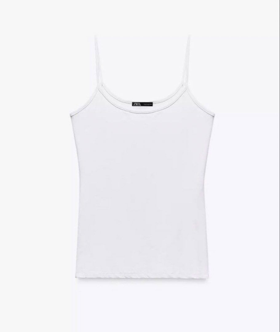 Zara Cami Tank Top (Category: Sleeveless) located in Legazpi City. Submitted by chindecluttrs (Listing ID 1466199606, Image 1). Description: - brand new.
