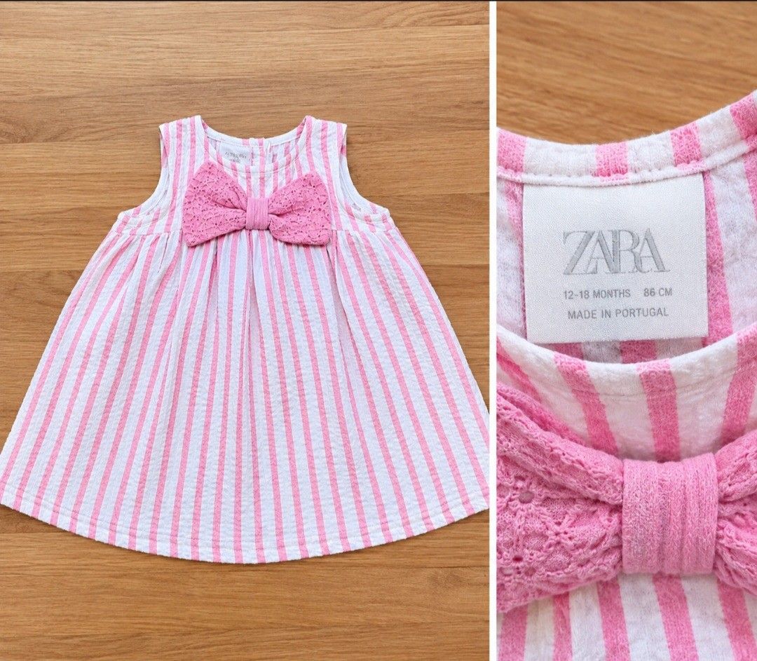 Zara Dress (Category: Babies & Kids Fashion) located in Makati City. Submitted by monicaelise (Listing ID 1466313754, Image 1). Description: very beautiful bought in zara fit 12 to 18 months.