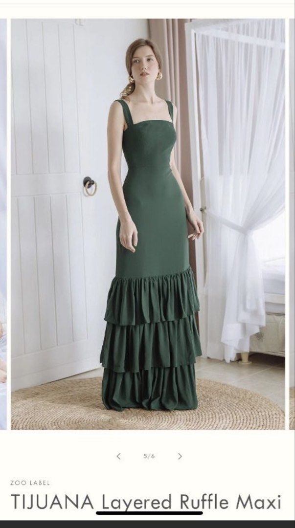 Zoo the Label Tijuana Dress (Category: Evening dresses & gowns) located in Manila. Submitted by justineiscx (Listing ID 1466311737, Image 1). Description: Used only twice. Size M. RFS: Decluttering. Shipping will be shouldered by the buyer..
