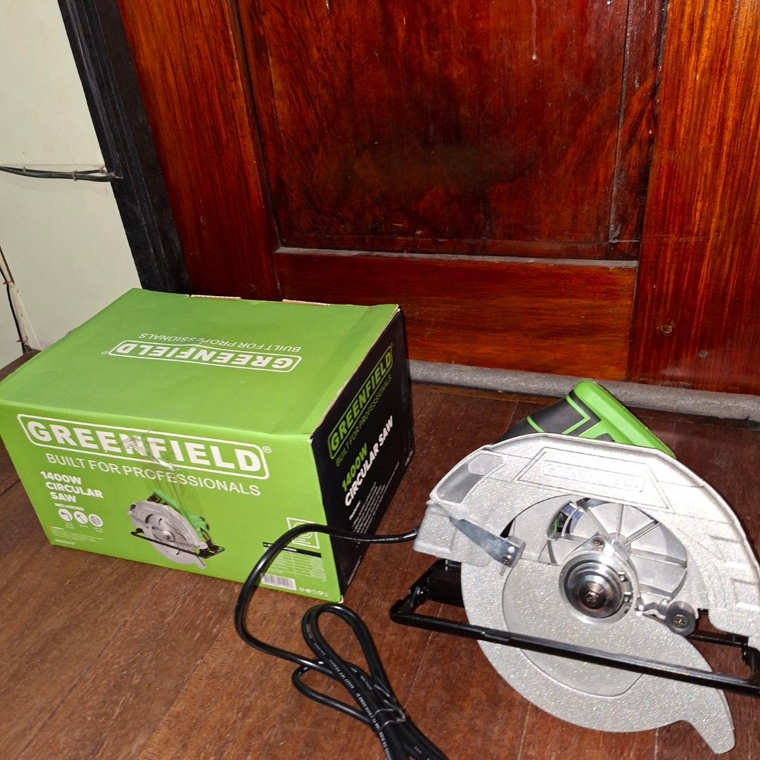 1400w circular saw lagari greenfield (Category: Cleaning Tools & Supplies) located in Manila. Submitted by mr.fast (Listing ID 1466336997, Image 3). Description: .