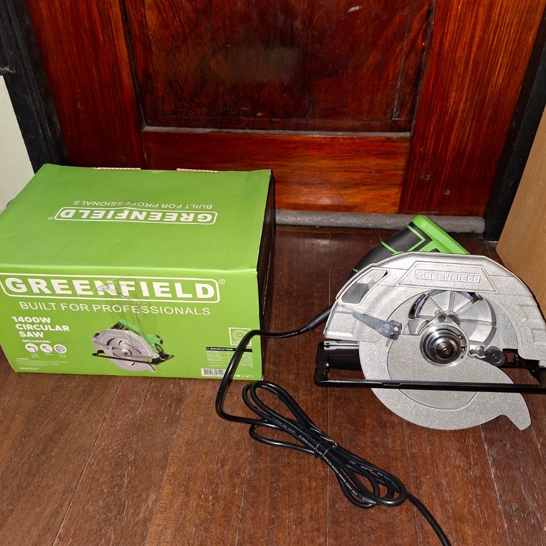 1400w circular saw lagari greenfield (Category: Cleaning Tools & Supplies) located in Manila. Submitted by mr.fast (Listing ID 1466336997, Image 2). Description: .