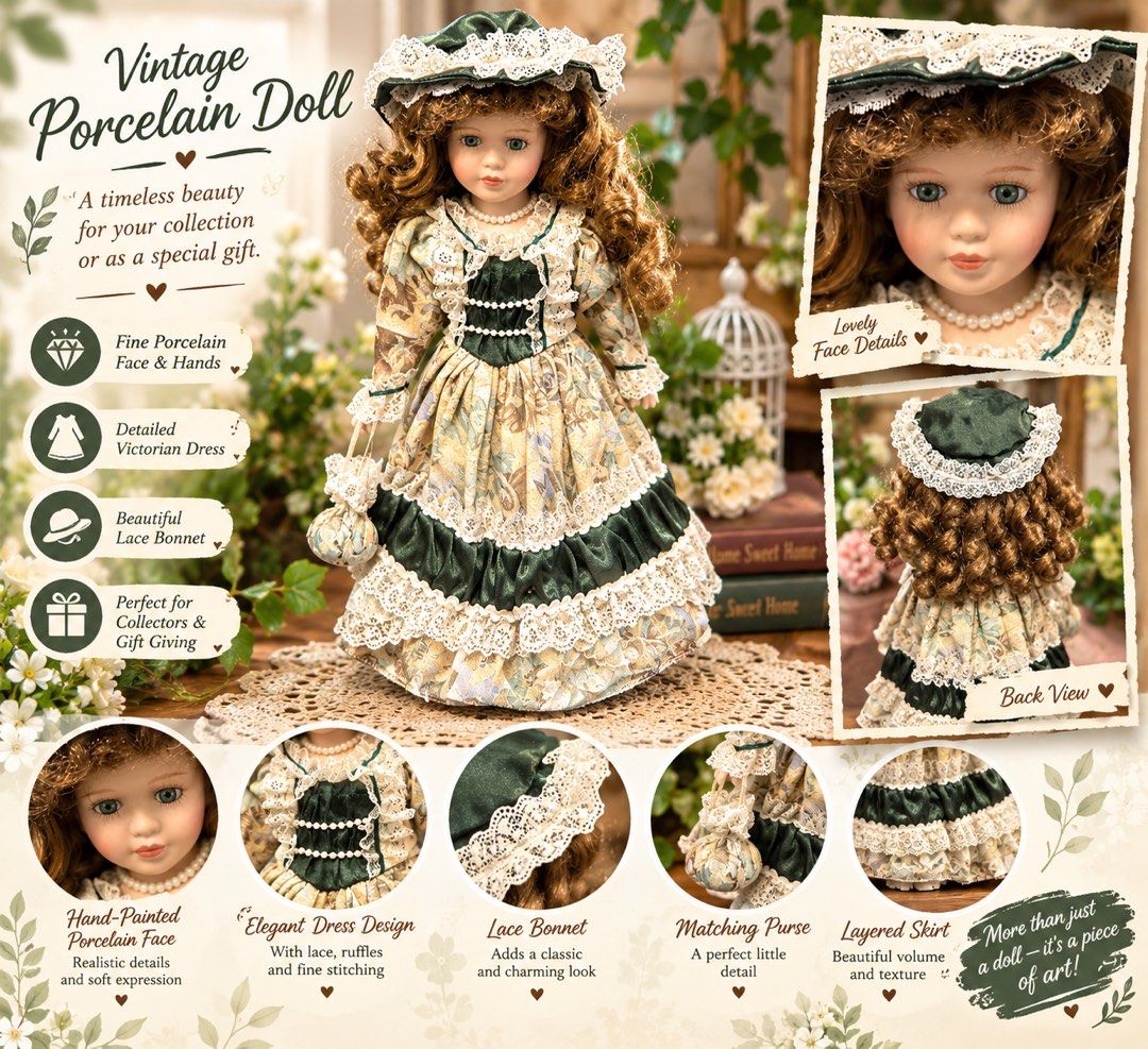 16” Doll display (Category: Kids Toys) located in Antipolo. Submitted by queens.collections (Listing ID 1466416220, Image 1). Description: Skukl520268c.
