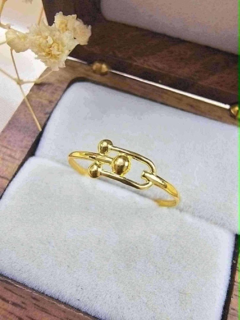 18K Saudi Gold Hardware Ring (Category: Rings) located in Caloocan City. Submitted by cheskhaionlinestore2.0 (Listing ID 1466361975, Image 3). Description: 18K Pure Saudi Gold Hardware Ring Size 6,7,8 ₱2200 only 📌 🍒 Pawnable/ Nasasangla💯 🍒 Brandnew 💯 🍒 Ship via JNT/ LBC 🍒 Lalamove for same day delivery 🍒 We accept COD COP with downpayment to avoid cancellation of orders ⚡ How to Order? Please feel free to message us directly 🙏🏻 Cheskhai