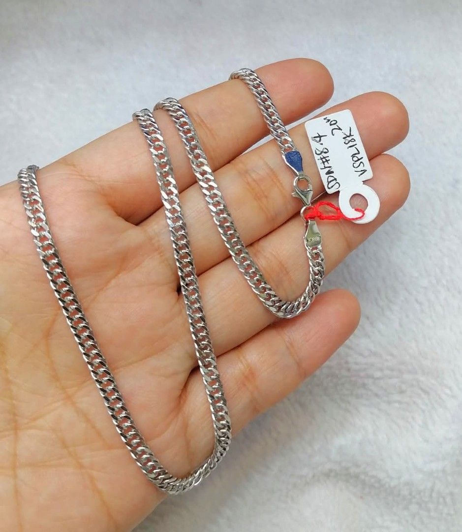 18k white gold (Category: Necklaces) located in Antipolo. Submitted by goldjewelry_88 (Listing ID 1466444274, Image 2). Description: 7800/g 18k saudi gold.