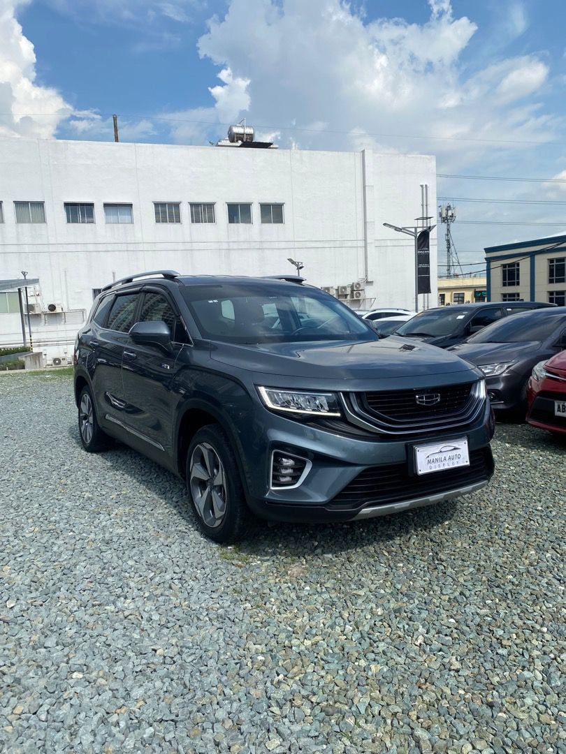 2022 Geely Okavango Urban 1.5L (Category: Used Cars) located in Pasig City. Submitted by mad_cars (Listing ID 1464854597, Image 2). Description: 2022 GEELY OKAVANGO URBAN 1.5L GAS AUTOMATIC TRANSMISSION ₱588,000 Grey 52tkms mileage Automatic Transmission 1.5L Gasoline Engine 3 ending plate Navigation System (GPS) Central Locking Electric Mirrors By the way, my name is SIR DAVID. Please look for me when you are here. I'll be the one to assist you 
