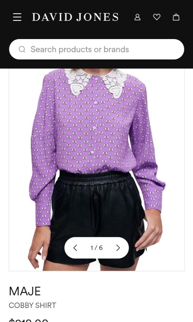 £218 Maje bnew blouse size M from net a porter (Category: Blouses) located in La Trinidad. Submitted by designeritems2000 (Listing ID 1466413551, Image 3). Description: .