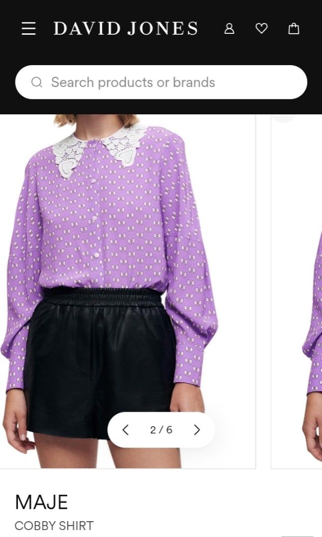 £218 Maje bnew blouse size M from net a porter (Category: Blouses) located in La Trinidad. Submitted by designeritems2000 (Listing ID 1466413551, Image 1). Description: .