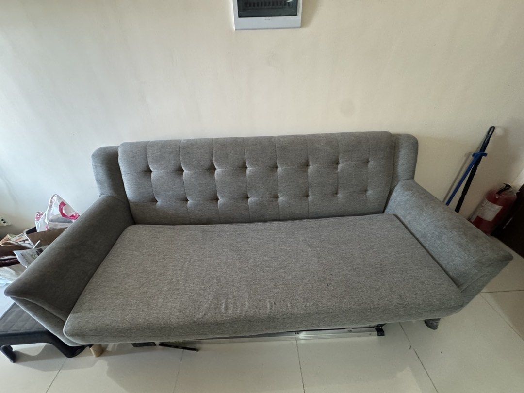 3 seater Sofa (Category: Sofas) located in Las Pinas. Submitted by stockholm05 (Listing ID 1466519766, Image 2). Description: Measurements can be check on the last photo.