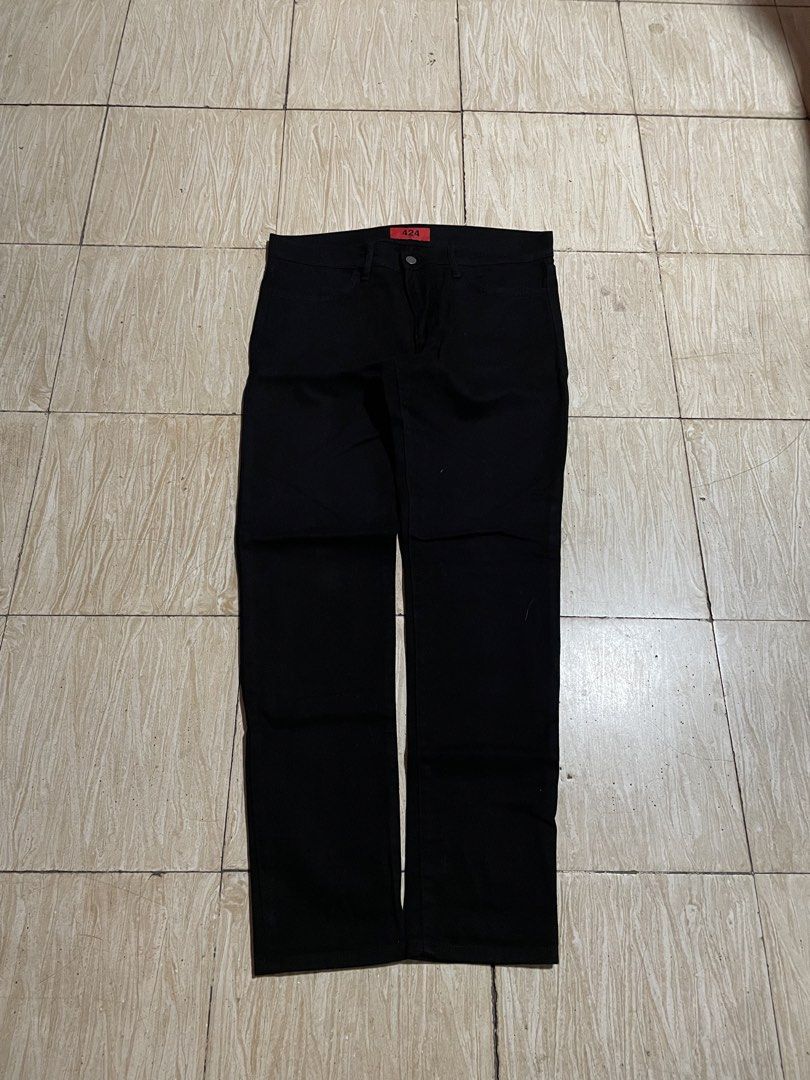 424 Straight Denim Pants (Category: Jeans) located in Angeles City. Submitted by wa2si (Listing ID 1466548458, Image 3). Description: Size: 32 Waist: 17.4” Length: 40.5” Excellent condition No flaws.