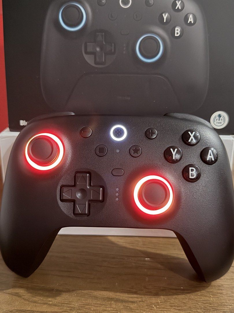 8BitDo Ultimate 2 Bluetooth Controller with Charging Dock (Category: Controllers) located in Cavite. Submitted by jy.dg (Listing ID 1466522210, Image 3). Description: Selling my Preloved 8BitDo Ultimate 2 Bluetooth Controller (Model 80ND) Slightly Nego. Used w/ care. Same quality as New & in Great condition. Rarely used (sa Hogwarts & Pokemon lang nagamit). - Color: Black - Condition: Fully functional and tested - Connectivity: Bluetooth, 2.4G wi