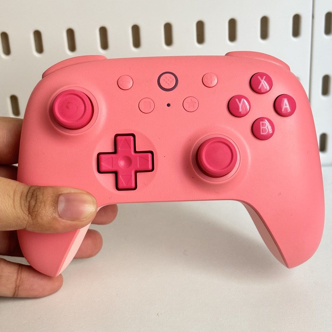 8BitDo Ultimate 2C Bluetooth Controller — Pink (80NC) (Category: Other Accessories) located in Taguig. Submitted by cloudstash (Listing ID 1466365546, Image 2). Description: 🎮 8BitDo Ultimate 2C Bluetooth Controller — Pink (80NC) 💰 Price: ₱750 ✨ Condition: Slightly used / pre-owned 🎨 Color: Pink 📦 Inclusions: Original box, cable & accessories 📍 Location: Central Signal Village, Taguig City 🚚 Meet-up: ₱100 handling fee, deducted upon success