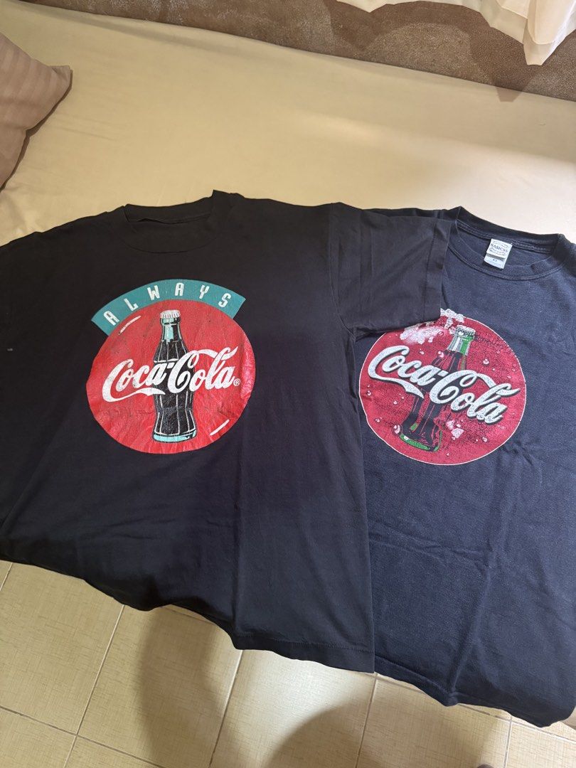 90s Bundle of 2 Coke Shirts (Category: Tshirts & Polo Shirts ) located in Dumaguete. Submitted by neeks.vtg (Listing ID 1466399466, Image 1). Description: .