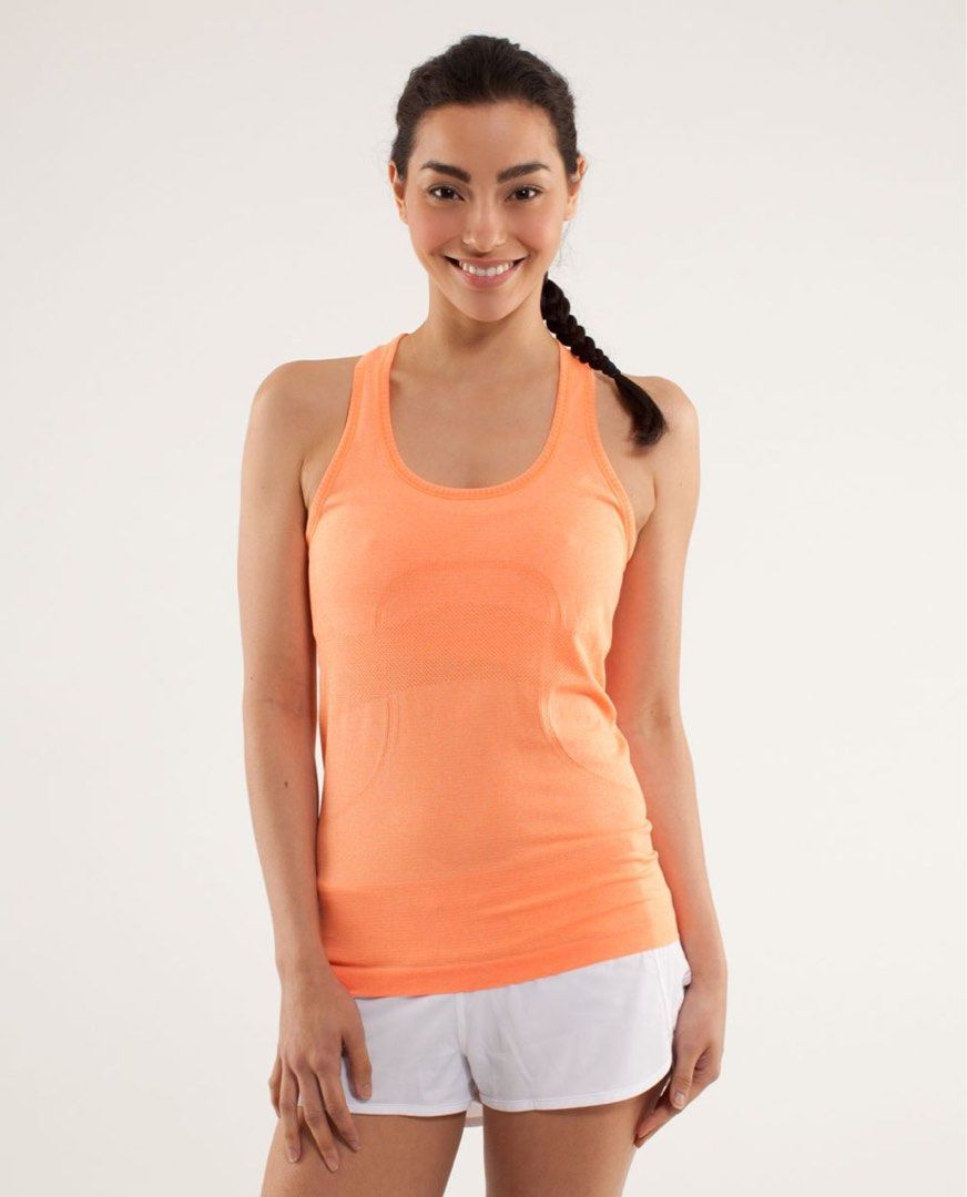 ♻ LULULEMON Swiftly Tech Racerback♻ (Category: Activewear) located in Dumaguete. Submitted by rjapparel24 (Listing ID 1466380540, Image 2). Description: ♻ LULULEMON Swiftly Tech Racerback♻ Size: 4 on tag Length: 26 / Width: 14 Good as New Condition Color rate: 10 /10 Complete tags / NO ISSUE Just do pm if your interested 📩 550 + SF.